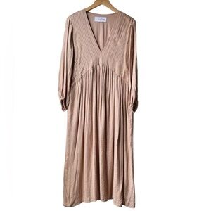 Sundress Kaftan Chicago Long Bling Maxi Dress in Roma Cafe Au Lait Size …